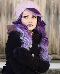 Hair Care Purple Hair Color For Winter Ladystyle Cool Hair Color Purple Ombre Hair Hair Color Purple
