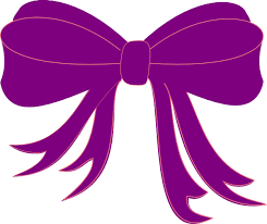 Purple Bow Clip Art Gift Ribbon Ribbon Png Ribbon Clipart