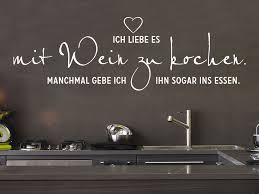 Wandtattoo Mit Wein Zu Kochen Spruch Klebeheldde