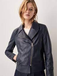 Leather Biker Jacket Women Massimo Dutti Womens Biker Jacket Leather Jacket Jackets