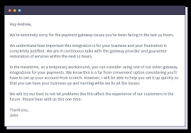 Sorry for the inconvenience email. How To Apologize To Customers