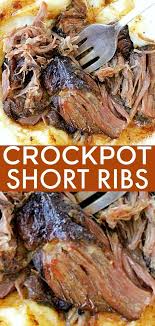 Cover and cook on low 6 to 8 hours. Slow Cooker Short Ribs Foodtastic Mom