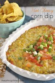 Cheesy Hot Corn Dip Oven Or Slow Cooker I Heart Naptime Recipe Cheesy Corn Dip Recipes Cooking Recipes