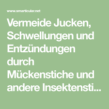 Soforthilfe Bei Insektenstichen So Vermeidest Du Jucken Schwellungen Und Entzundungen Insektenstich Muckenstich Stich