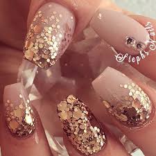 Kimskie Goldene Nagel Nageldesign Susse Nagel