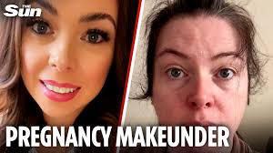 Mum laughs at brutal reality of motherhood with unrecognisable before &  after snap as folk claim 'motherhood is a trap'