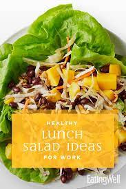 Make A Filling And Healthy Salad That Will Power You Through Any Work Day Full Of Protein And Fiber Th Quick Healthy Meals Healthy Lunch Healthy Meals To Cook