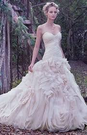 Sweetheart Fit And Flare Wedding Dress With Dropped Waist In Organza Bridal Ball Gowns Wedding Ball Gown Wedding Dress A Line Wedding Dress