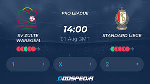 Krc genk ladies is going head to head with sv zulte waregem a starting on 14 may 2021 at 18:30 utc. Sv Zulte Waregem Standard Liege Odds Picks Predictions Stats