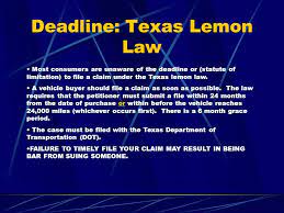 Learn more about how the lemon law for used cars might help you get some relief. A Consumer S Quick Overview Of The Texas Lemon Law Presented By The Law Offices Of Kevin Le Pllc 1700 Commerce St Suite 1340 Dallas Tx Toll Free Ppt Download