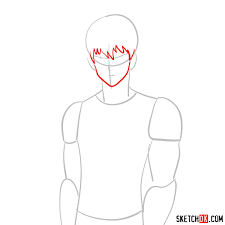 © 2021 zerochan anime images. How To Draw Genos Demon Cyborg Sketchok Easy Drawing Guides