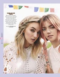 Daisy smith is the bandmate and the lead guitarist of her family band the atomics, including starlie, pyper america and lucky blue smith. Pyper America Smith And Daisy Clementine Smith Cosmogirl July 2019 Issue Celebmafia
