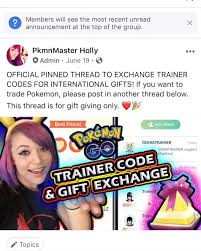 Then, scroll this page to check all the active pokemongo codes. Pkmnmasterholly On Twitter Now Open To Public My Global Pokemon Go Trades Gifts Trainer Codes Group Is Now Open For You To Request Membership Without Any Restrictions Need More Friends In