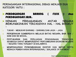 Customs (prohibition of imports) order for selected construction materials. A Perdagangan Internasional Ppt Download
