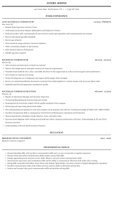 Logistic coordinator resume tips and ideas. Materials Coordinator Resume Sample Mintresume
