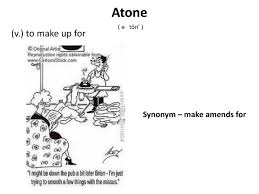 Find 371 ways to say make sure, along with antonyms, related words, and example sentences at thesaurus.com, the world's most trusted free thesaurus. Ppt Synonym Make Amends For Powerpoint Presentation Free Download Id 6585162