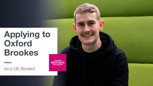 You have to stand out against the fierce competition; Undergraduate Courses Oxford Brookes University
