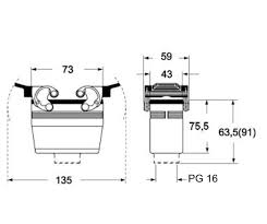 What does chv stand for? Ilme Chv 10g C Type Metallic Hood Size 57 27