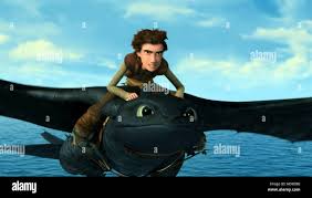 DRAGONS: RIDERS OF BERK,(from top): Hiccup Horrendous Haddock III,  Toothless, (Season 1), 2012-. © DreamWorksCartoon Network Stock Photo -  Alamy