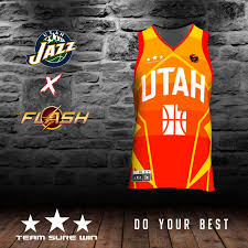 Updated utah jazz schedule with upcoming and completed games. Utah Jazz X The Flash Team Sure Win Sports Uniforms