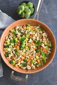 These easy ground turkey recipes require few ingredients and minimal prep work. Turkey Sweet Potato Broccoli Hash Paleo Low Carb Gf Skinny Fitalicious