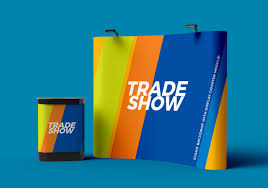Download Trade Show Display Board Psd Mockup Download For Free Designhooks