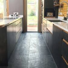 All our products are top from ceramic wall tiles to glass tiles, concrete kitchen floors to saltillo tile kitchen floors; Brushed Black Slate Tiles 600x300mm Stone Tile Company