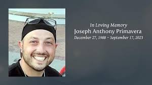 Joseph Anthony Primavera Obituary