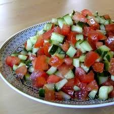Restaurant La Ruche La Rochelle 17 Recette Salade Marocaine Concombre Tomate Salade Marocaine Recette Marocaine Cuisine Marocaine
