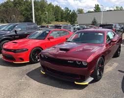 2020 Dodge Challenger Srt Hellcat Black And Red Pin On Srt