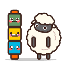 24 Funny Interesting Gulu Sheep Wechat Emoji Gifs Cute Gif Sheep Cute Piggies