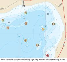 Sebago Lake Fishing Map