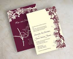 Amanda Wedding Invitations Vineyard Wedding Invitations Winery Wedding Invitations Handmade Wedding Invitations
