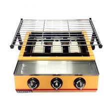 Kompor panggang dua tungku bakar sate, roti, jaggung bakar praktis. Kompor Panggangan Sosis 3 Tungku Shopee Indonesia