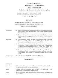 Majelis taklim nurul iman telkom program. Contoh Surat Pengukuhan Kelompok Tani Contoh Surat Format Surat