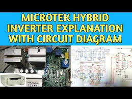 Microtek Hybrid Inverter Explanation With Circuit Diagram Youtube In 2020 Circuit Diagram Circuit Diagram