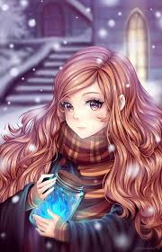 Anime Hermione Granger Is Kinda Cute Now I Can Imagine A Harry Potter Show Harry Potter Wallpaper Harry Potter Fan Art Harry Potter Anime