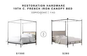 Gothic canopy bed convictedrock com. Restoration Hardware French Iron Canopy Bed For 1995 Vs Overstock Lauren Upholstered Canopy Bed Iron Canopy Bed Restoration Hardware Bedroom French Canopy Bed