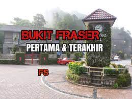 Hujung minggu di rumah peranginan bukit fraser. Bukit Fraser Pertama Dan Terakhir Fiksyen Shasha