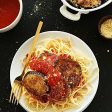 Vegan Eggplant Parmesan Minimalist Baker Recipes Vegan Eggplant Parmesan Recipes Vegan Dishes
