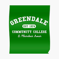 This political act is served more than the reunion of the community cast. Greendale Community College Posters Redbubble