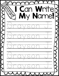 Write missing letters worksheet for preschool & kindergarten. Name Writing Practice Handwriting Freebie Kindergarten Names Name Writing Practice Preschool Writing