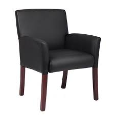 Boss Office Products Black Reception Waiting Room Chair Walmart Com Guest Chair Waiting Room Chairs Office Guest Chairs