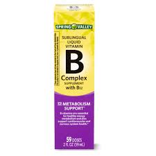 Memperkenalkan produk terbaru dipasaran untuk lelaki sejati. Spring Valley Sublingual Liquid Vitamin B Complex Supplement With B12 2 Fl Oz Walmart Com Walmart Com