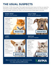 clinic posters client handouts american veterinary