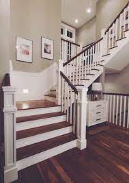 This is one of the clever painted stairs ideas you can apply to your apartment or house especially if you have a wooden staircase. Pin By Ali On Dream House Painting Wooden Stairs Stairs Design House Design