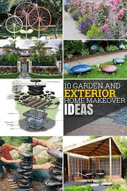 10 Garden And Exterior Home Makeover Ideas Via Simphome Long Pinterest Image In 2020 Small Garden Garden Sink Diy Projects Small