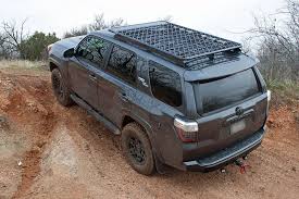 The rack consists of 2 laser cut side rails constructed of 1/4″ 5052 aluminum plate. Arb Flat Rack Overview Install On 5th Gen 4runner Low Profile Rack 4runner Roof Rack Toyota 4runner Trd