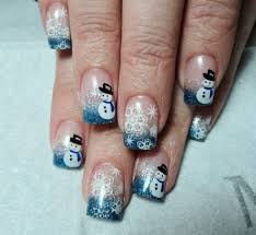 Cute Christmas Nails Art Ideas For 2019 Snowman Nail Art Cute Christmas Nails Christmas Nail Designs