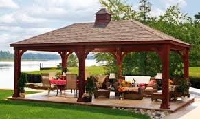 18 diy patio ideas and pathway improvement projects. Outdoor Pavilion Plans Quotes House Plans 54467